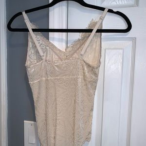 Cream bodysuit